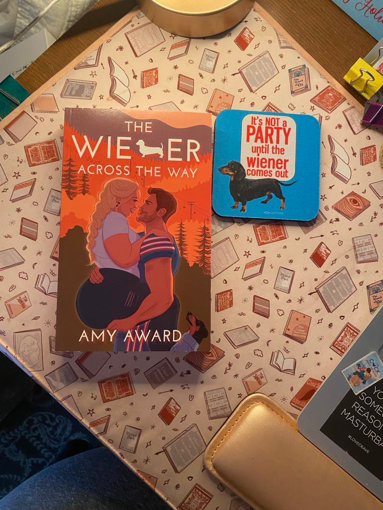 The Weiner Across the Way - Signed Edition (Foiled Cover, and Interior Art on Vellum)